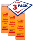 Badia Yellow Coloring 22.oz Pack of 3